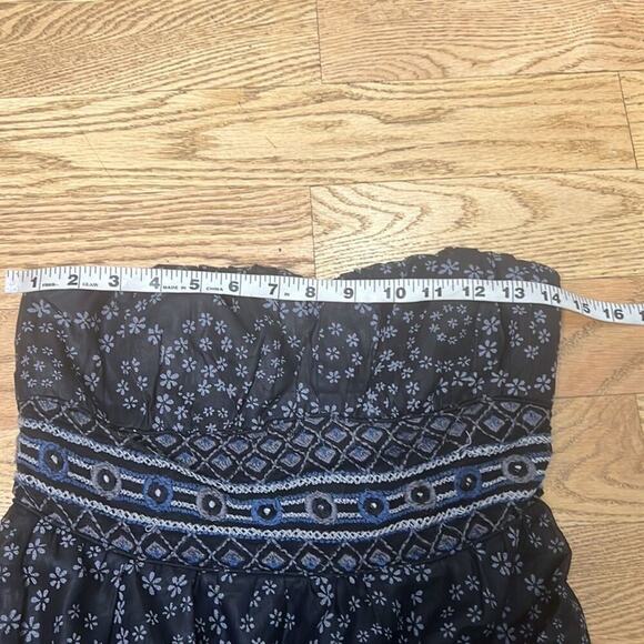 ANTHROPOLOGIE FREE PEOPLE DRESS STRAPLESS SIZE 2 - Picture 5 of 8